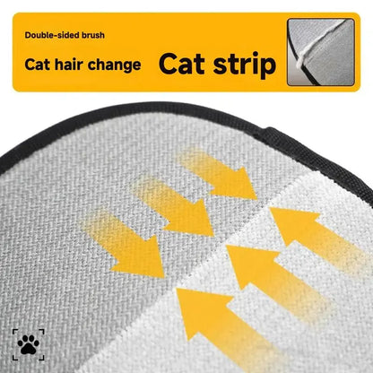 Reusable Pet Hair Remover Mitt, Washable Static Fur & Lint Cleaner for Furniture, Bedding & Car Seats