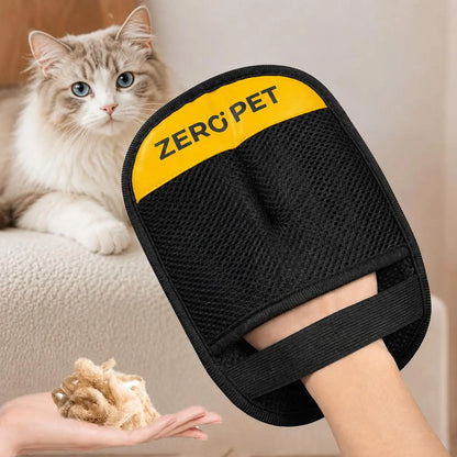 Reusable Pet Hair Remover Mitt, Washable Static Fur & Lint Cleaner for Furniture, Bedding & Car Seats
